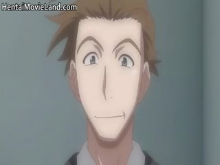 Oskyldig liten animen brunett stunner part3