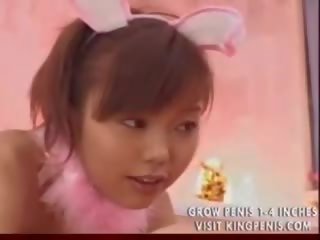 Japońskie dziewczyny króliczek masaż